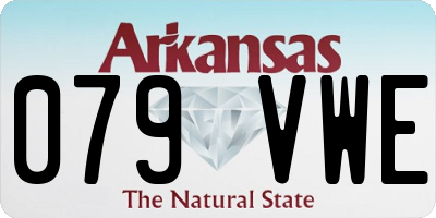 AR license plate 079VWE