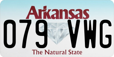 AR license plate 079VWG
