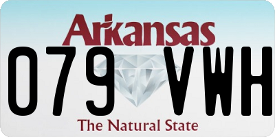 AR license plate 079VWH