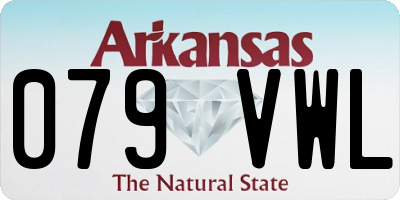 AR license plate 079VWL