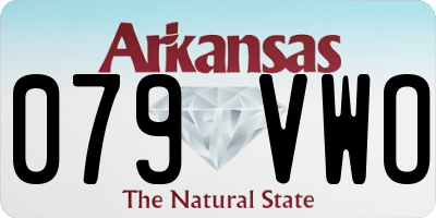 AR license plate 079VWO