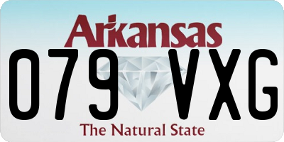 AR license plate 079VXG