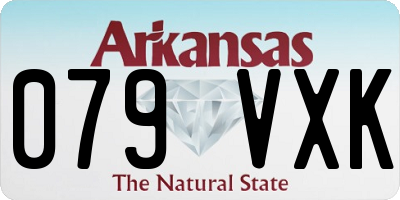 AR license plate 079VXK