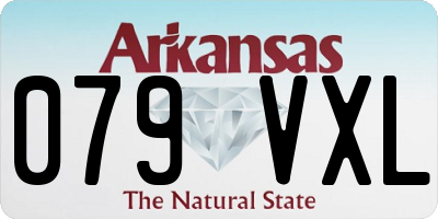AR license plate 079VXL