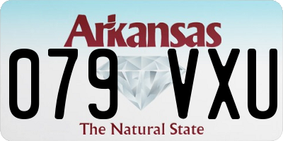 AR license plate 079VXU