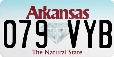 AR license plate 079VYB
