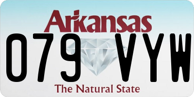 AR license plate 079VYW