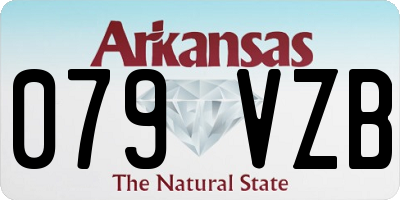 AR license plate 079VZB