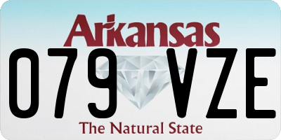 AR license plate 079VZE