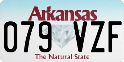 AR license plate 079VZF