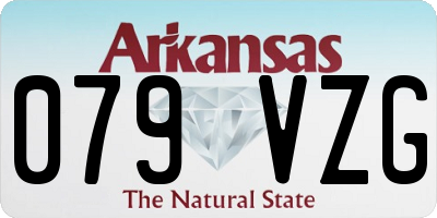 AR license plate 079VZG