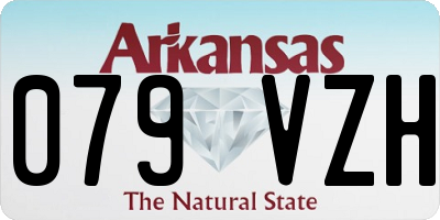 AR license plate 079VZH