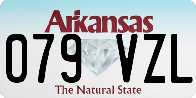 AR license plate 079VZL