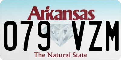 AR license plate 079VZM