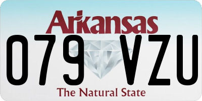 AR license plate 079VZU
