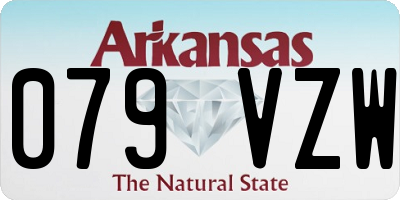 AR license plate 079VZW