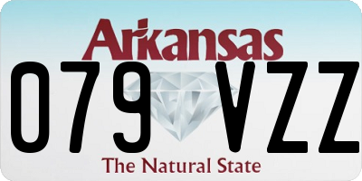 AR license plate 079VZZ