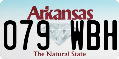 AR license plate 079WBH