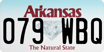 AR license plate 079WBQ