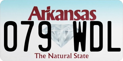 AR license plate 079WDL