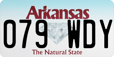 AR license plate 079WDY