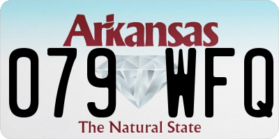 AR license plate 079WFQ