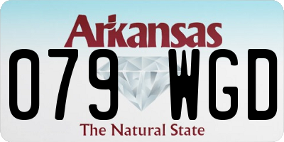 AR license plate 079WGD