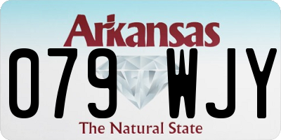 AR license plate 079WJY