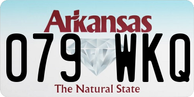 AR license plate 079WKQ