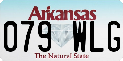 AR license plate 079WLG