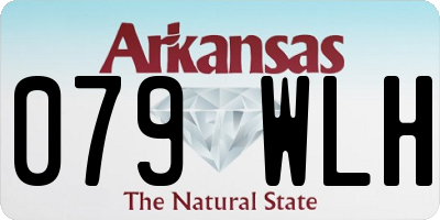 AR license plate 079WLH