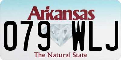 AR license plate 079WLJ