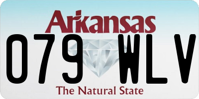 AR license plate 079WLV
