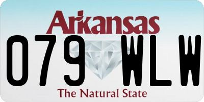 AR license plate 079WLW