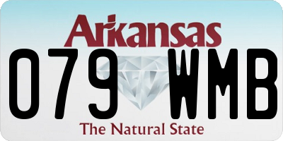 AR license plate 079WMB