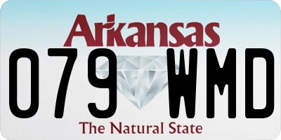 AR license plate 079WMD