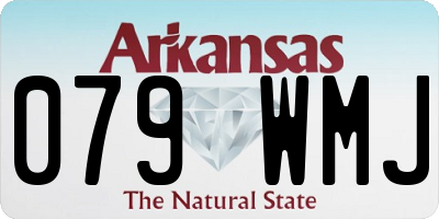 AR license plate 079WMJ