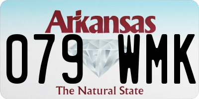 AR license plate 079WMK