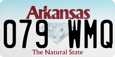 AR license plate 079WMQ