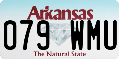 AR license plate 079WMU