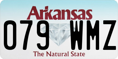 AR license plate 079WMZ