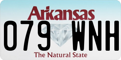 AR license plate 079WNH