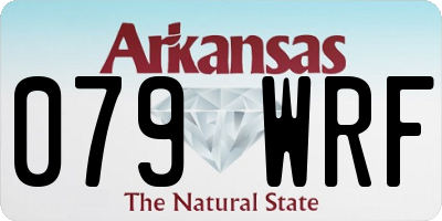 AR license plate 079WRF