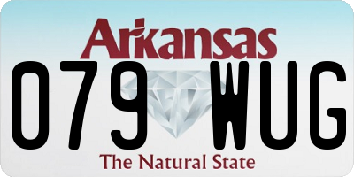 AR license plate 079WUG