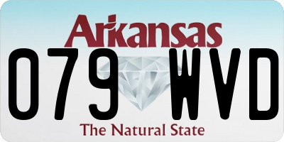 AR license plate 079WVD