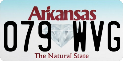 AR license plate 079WVG