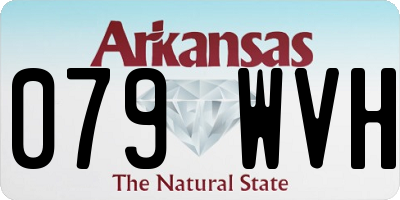 AR license plate 079WVH