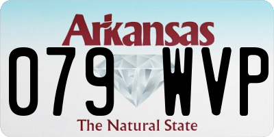AR license plate 079WVP