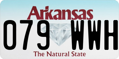 AR license plate 079WWH