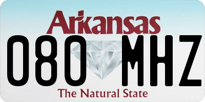 AR license plate 080MHZ